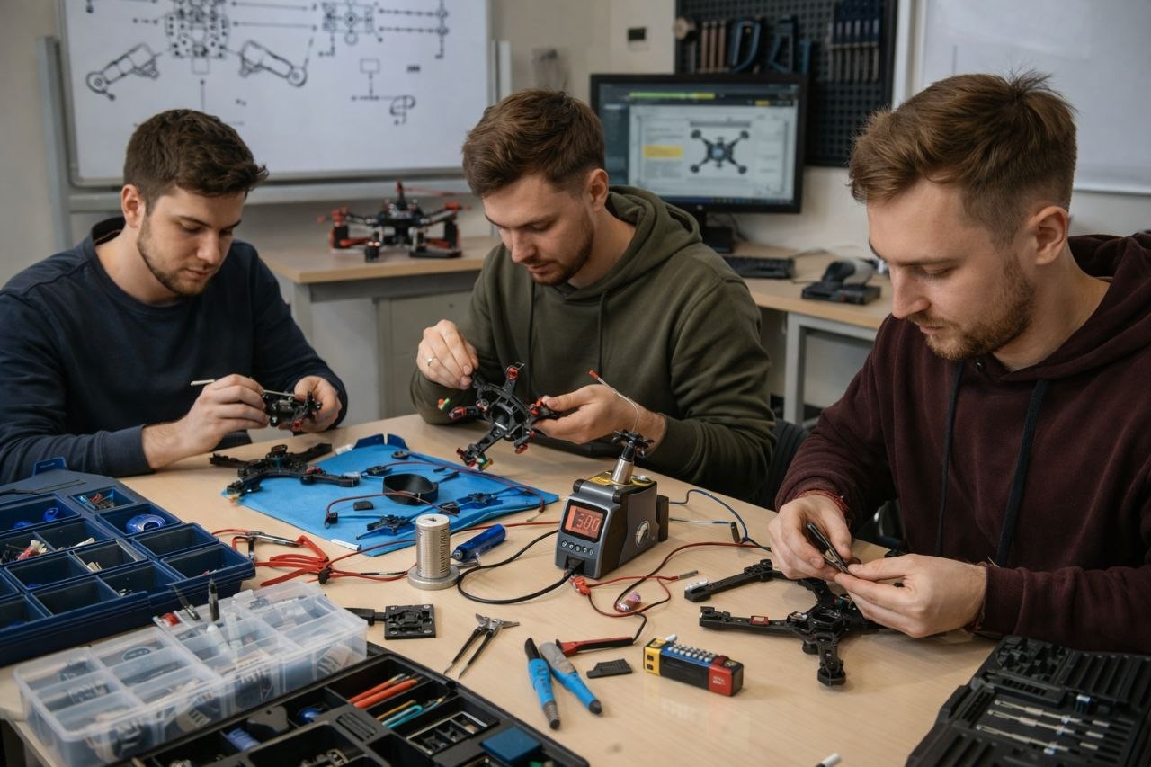 Manufacturing, Repair, and Operation of FPV Drones